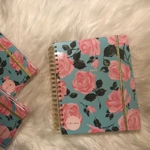 ban.do design Large 17 Month Agenda 2017-18, Rose